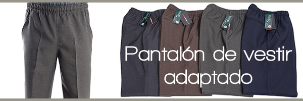 Pantalón de vestir adaptado