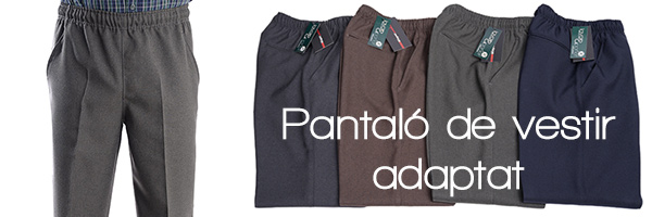 Pantaló de vestir adaptat